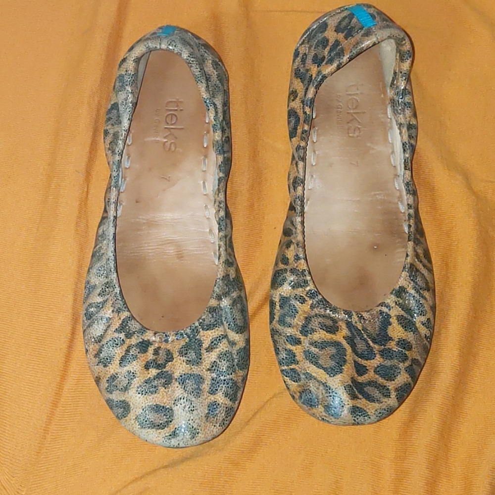 Tieks leopard print
